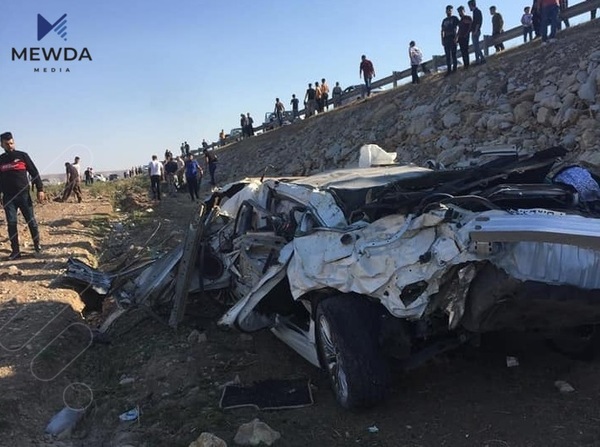 لە رووداوێکی هاتوچۆدا دوو هاوڵاتی بوونە قوربانی
