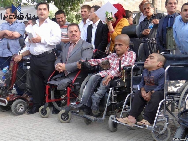 سامان حسێن: بەتەلەفۆنێک مووچەی کەمئەندامان بڕدراوە
