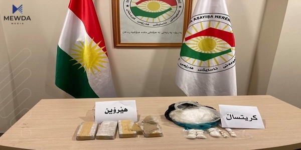 پێنج تۆمەتبار دەستگیرکران و دەستەبەسەر بڕێک مادەی هۆشبەریشدا گیرا