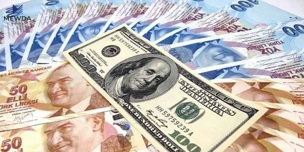 بەهای دۆلار و لیرەی تورکی دابەزین