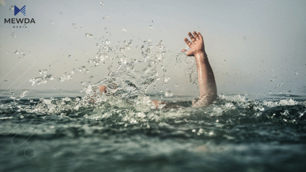 کچە کۆچبەرێکی ئێزدی لە دەریادا خنکا