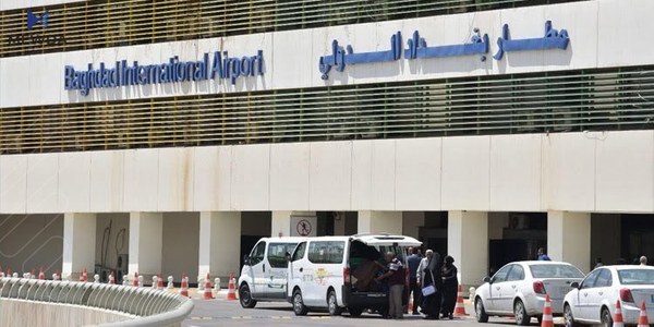 ژمارەیەک مووشەک ئاڕاستەی فڕۆکەخانەی بەغدا کرا