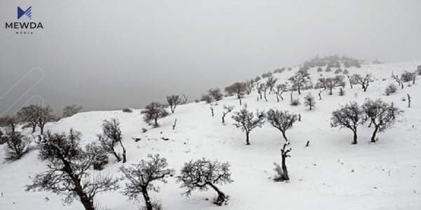 رێژەی بەفر بارینی 24 کاتژمێری رابردووی ناوچە جیاجیاکانی هەرێمی کوردستان بڵاوکرایەوە