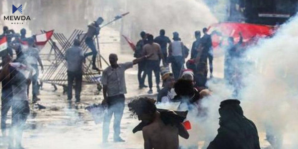 بهغدا.. ژمارهیهك خۆپیشاندهر برینداربوون