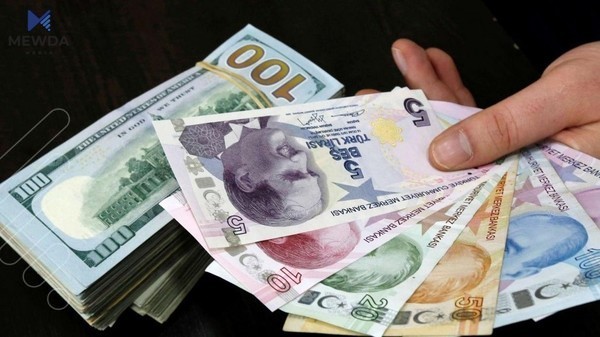 بەهای دۆلار و لیرەی تورکی بەشێوەیەکی بەرچاو دابەزی