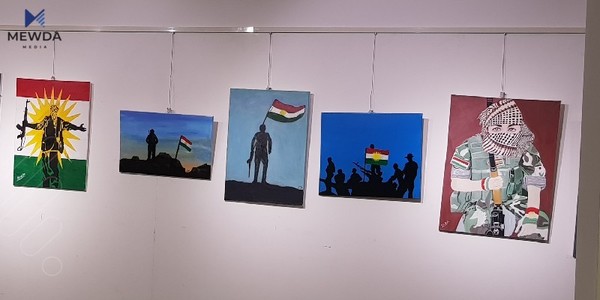 ئازایەتی و قارەمانێتی پێشمەرگەکانی کوردستان لە پێشانگایەکدا نمایشکرا