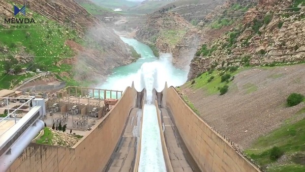 وێستگەی كارۆئاوی دەربەندیخان... ئاوێكی زۆر تەنیا 40 مێگاوات كارەبا بەرهەم دەهێنرێت