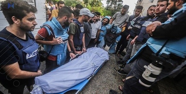 ئاماری رۆژنامهنووسه كوژراوهكان له غهزه بڵاوكرایهوه