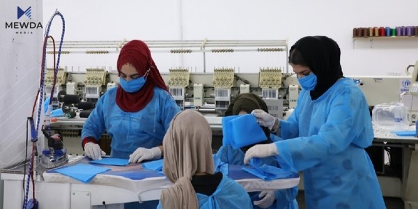 بەدروستکردنی دەمامک رووبەڕووی کۆرۆنا دەبنەوە