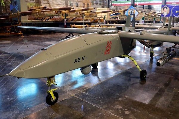 ئێران فڕۆكهى بێ فڕۆكهوانى عهبابیلى دروستكرد