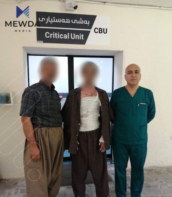 گهنجێك به رێژهیهكى زۆر دهسووتێت، بهڵام به ههوڵى پزیشكان چاك دهبێتهوه
