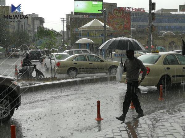 شەپۆلێکی نوێی بارانبارین هەرێمی کوردستان دەگرێتەوە