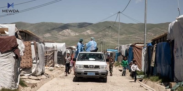 بەوێنە.. هەڵمەتی رشاندن و پاکژکردنەوەی کەمپی ئاشتی لە عەربەت