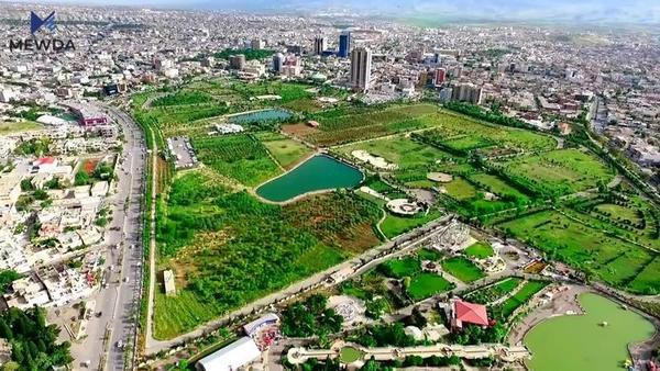 دهیان باخچه و سهوزكردن لهشارى سلێمانى كراوه