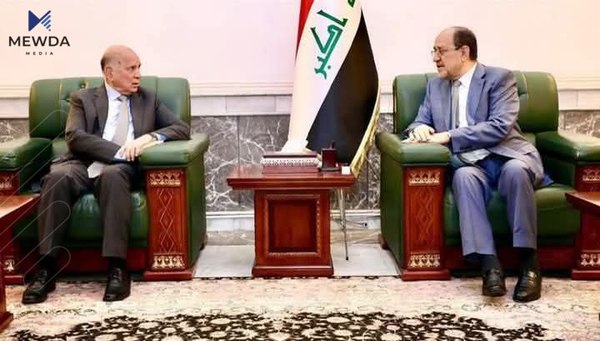 فوئاد حسێن و نوری مالیکی کۆبوونەوە