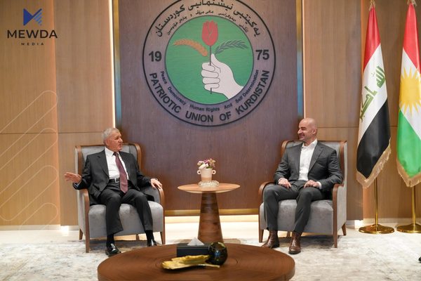 سەرۆکی یەکێتی و سەرۆک کۆماری عیراق کۆبوونەوە