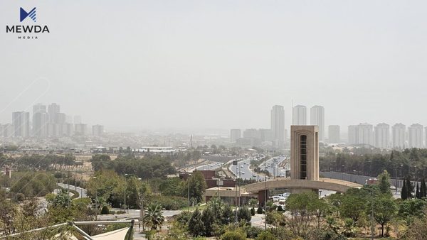 خۆڵبارین كۆتاییدێت و با هەڵدەكات 