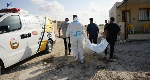 تەرمی 61 کۆچبەر لە کەناراوەکانی لیبیا دۆزرایەوە