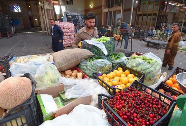 هاوردەکردنی 40 بەروبوومی کشتوکاڵی راگیرا