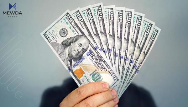 نرخى دۆلار به‌رانبه‌ر دینار دابه‌زى