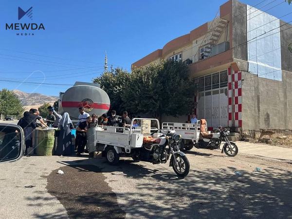 دابەشکردنی نەوت رادەگیرێت