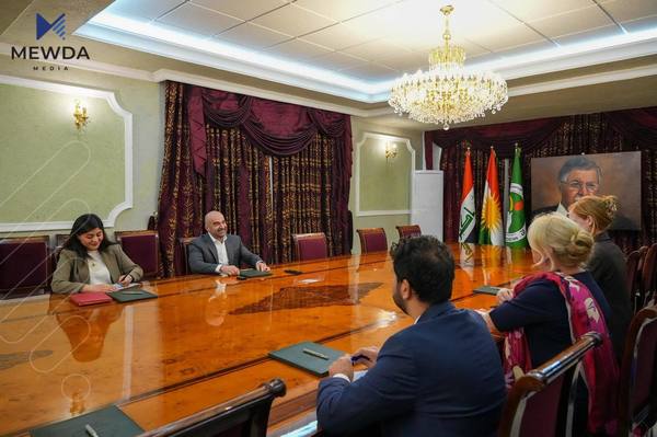 سەرۆکی یەکێتی و باڵیۆزی هۆڵەندا کۆبوونەوە