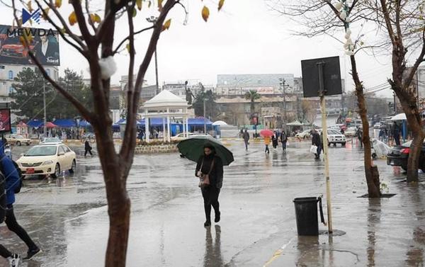 باران دەبارێت و پلەكانی گەرما نزم دەبنەوە