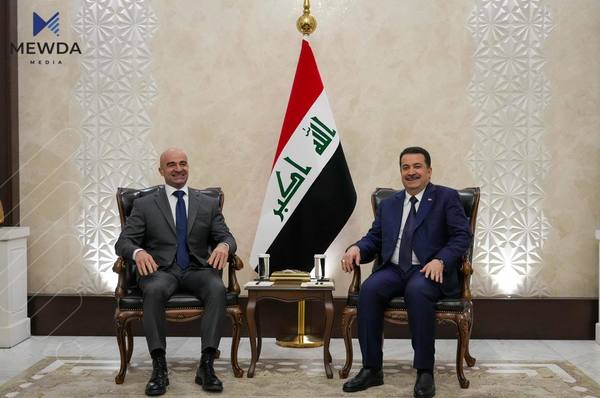 بافڵ جەلال تاڵەبانی و محەمەد شیاع سودانی کۆبوونەوە