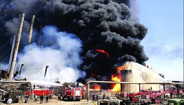 ئاگر لە پاڵاوگەیەك كەوتەوە و كەسێك گیانی لە دەستدا