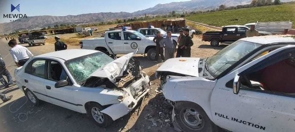لە رووداوێكی هاتووچۆدا پێنج كەس برینداربوون