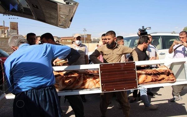 بەوێنە.. تەرمی دوو کچەکەی چەمچەماڵ ، بەخاک سپێردران