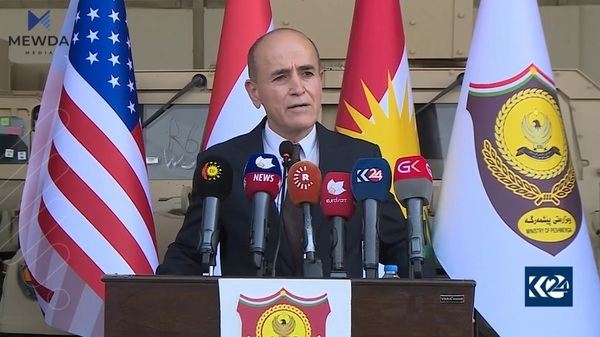 وەزیری پێشمەرگە: متمانەی زیاتر لەنێوان پێشمەرگە و هێزە عیراقیەكان دروستبووە
